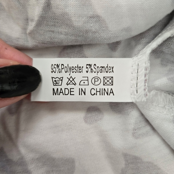 Southern Stitch "Cattle & Chaos" cow print top. Size XL. New. - Picture 6 of 8